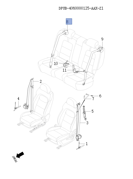 Seat belt assembly    64