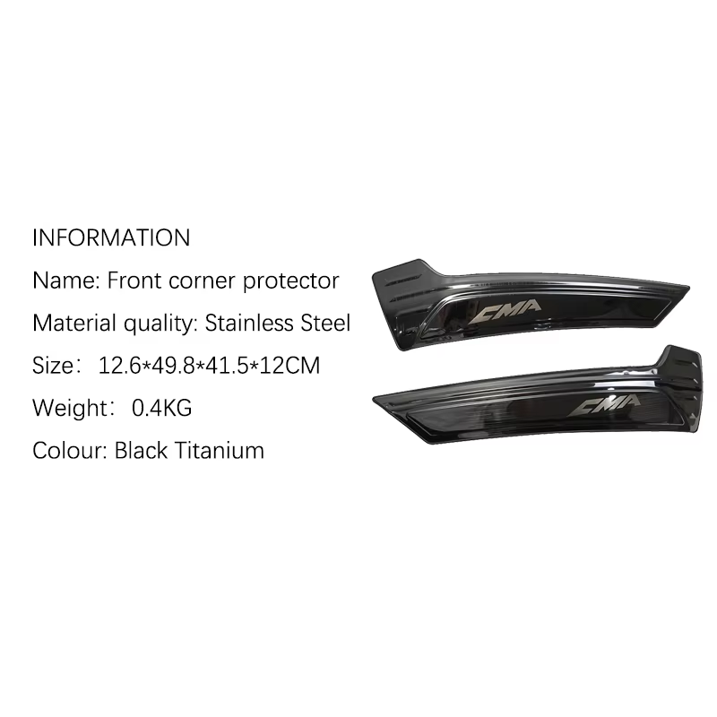 For GEELY Monjaro Manjaro Xingyue L KX11 2021-2023 Car Front Corner Protector Accessories Vehicles Stickers on Accessories