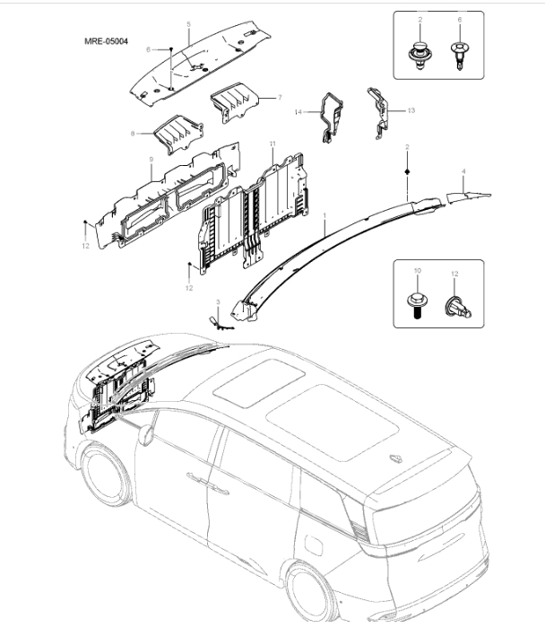 MREH-05004 Front Cabin Decoration
