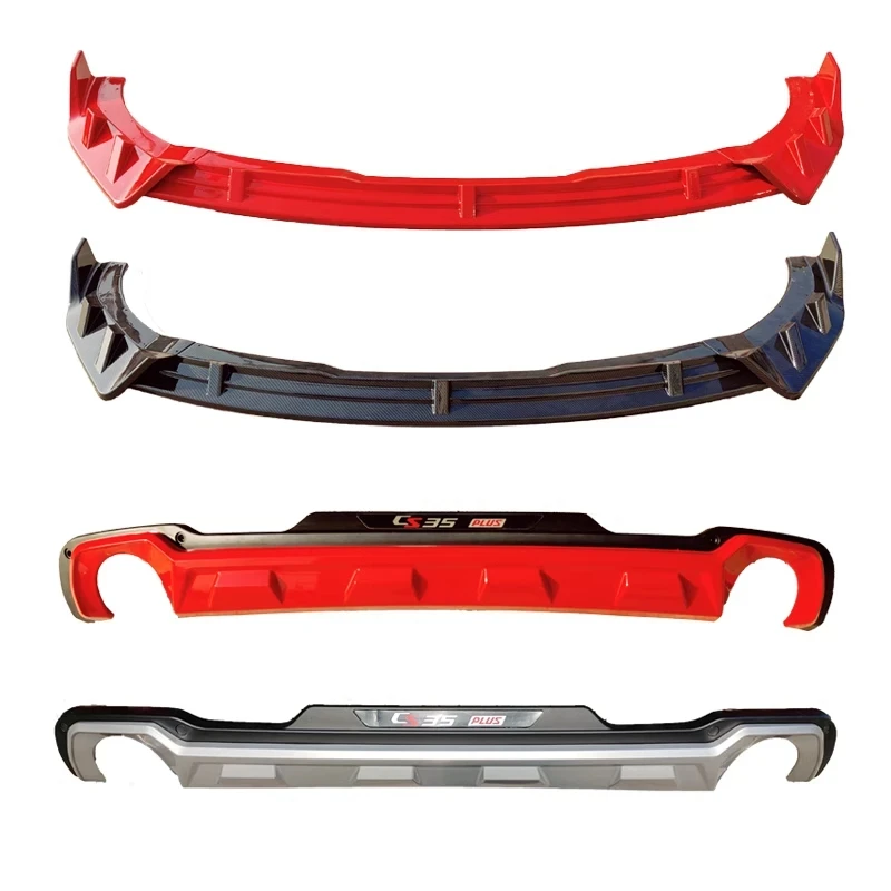 Changan CS35  plus 2020-2023 Front shovel front lip decoration Automobiles Parts accesorios para auto tools