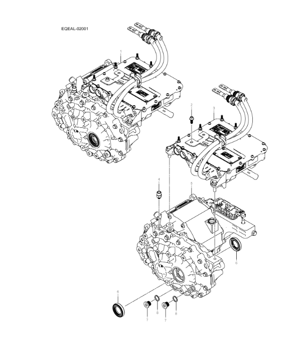 EQE-02001 Front Drive Electric Assembly
