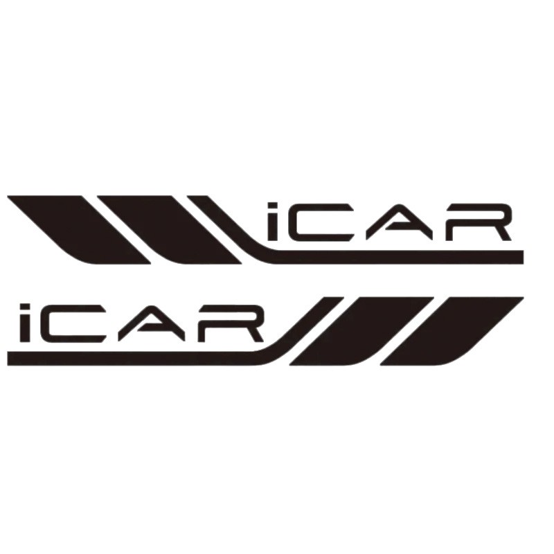 For Jaecoo J6 Chery Icar 03 Car Door Sticker Front Sticker Cover Scratch Rear Gear Sticker Modified Body Decoration Free Sticker