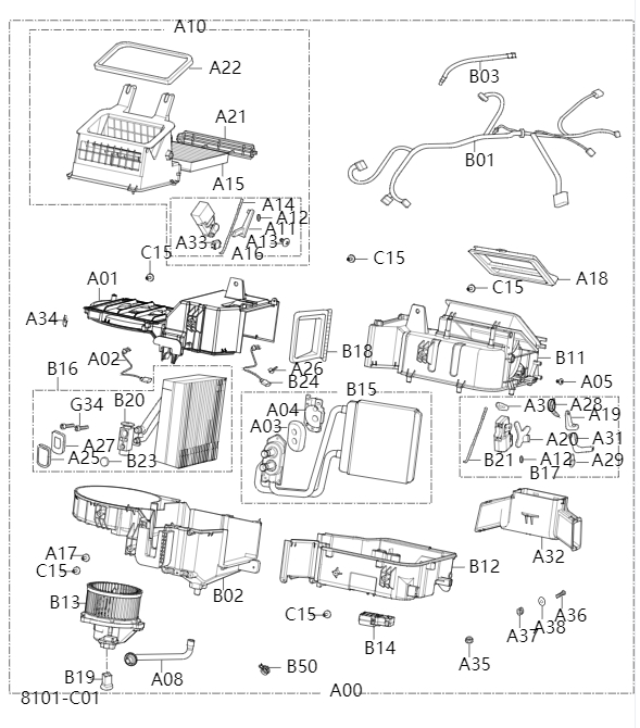 Heating and Air Conditioning - Refrigeration Unit8101-1