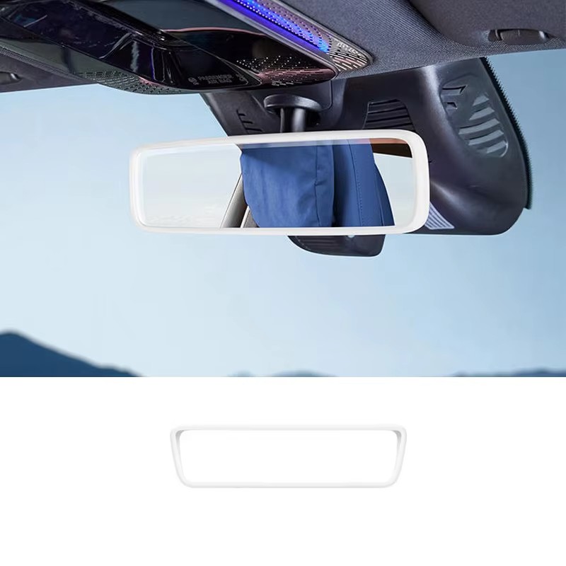 For GEELY Monjaro Manjaro Xingyue L KX11 2022 2023 Silicone Protective Cover for Interior Rearview Mirror Car Interior Ornament