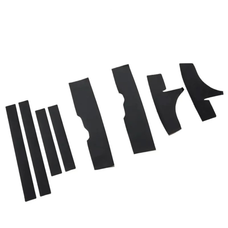 Changan UNI-T UNIT 2022 2023 Car Styling Interior Door Welcome Threshold PU Leather Cover Stickers Auto Accessories