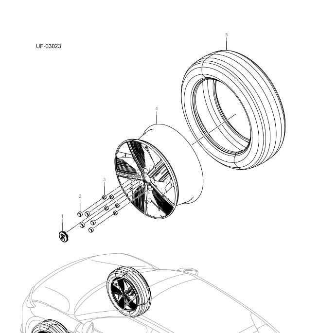 UKEA-03023 Wheel System