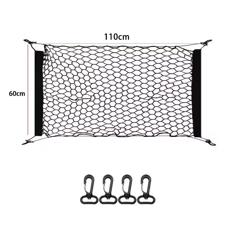 Byd Shark 2025 Car Trunk Storage Net Accesorios Trunk Organizer Nets Mesh Auto Organizer Pocket Stowing Tidying