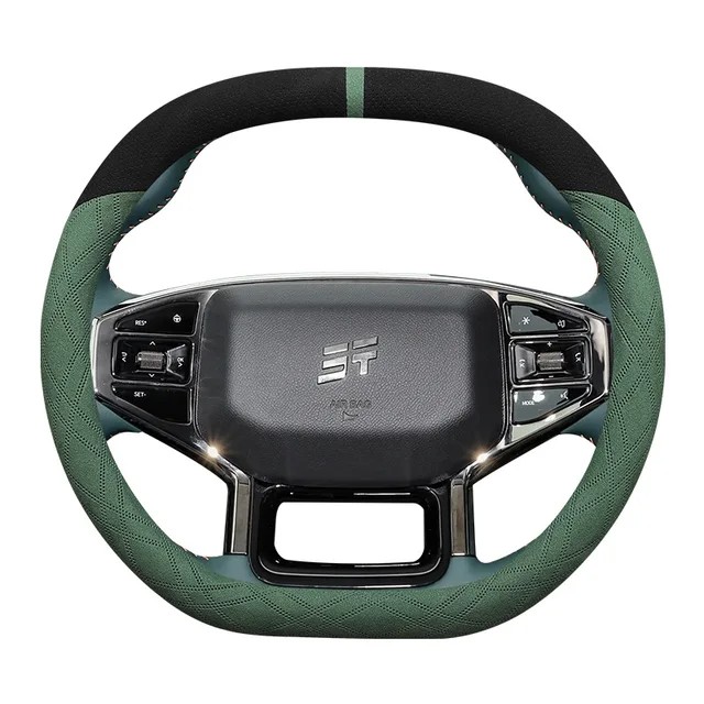 Chery Jetour Traveller T2 Suede Steering Wheel Cover Car Steering Wheel Cover Car Accessories Interior Automobiles Parts