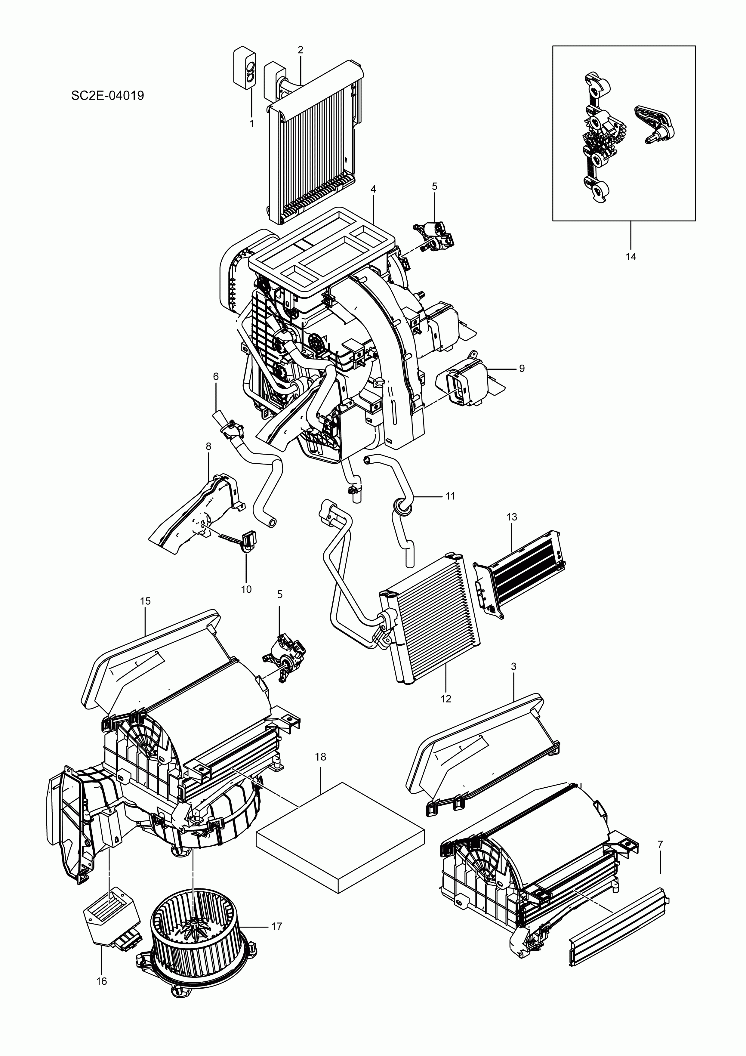 SC2E-04019 Air Conditioning System