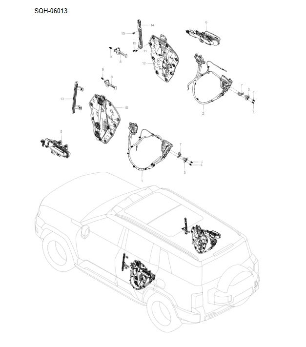 SQH-06013 Backdoor Accessories
