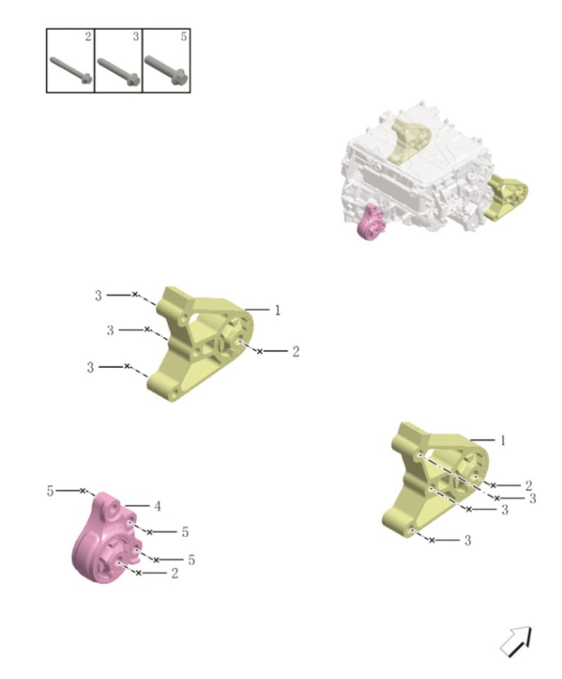 Electric drive suspension1130