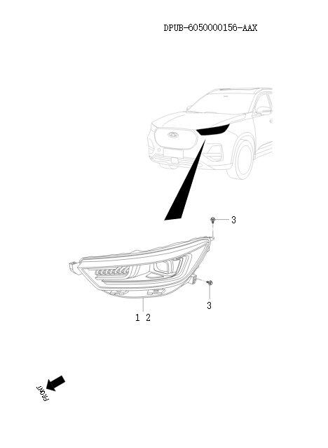 Front headlights   82