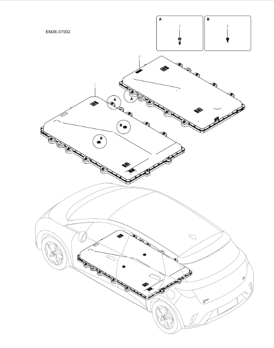 EM2E-07002 Power Battery Pack