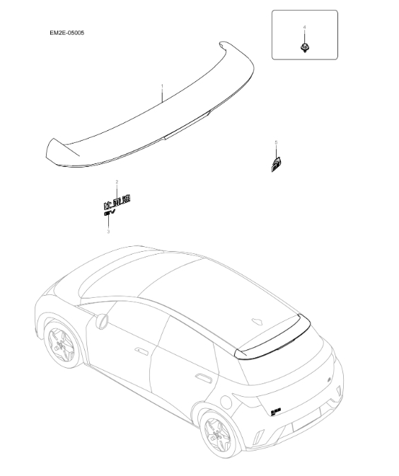 EM2E-05005 Exterior Decoration