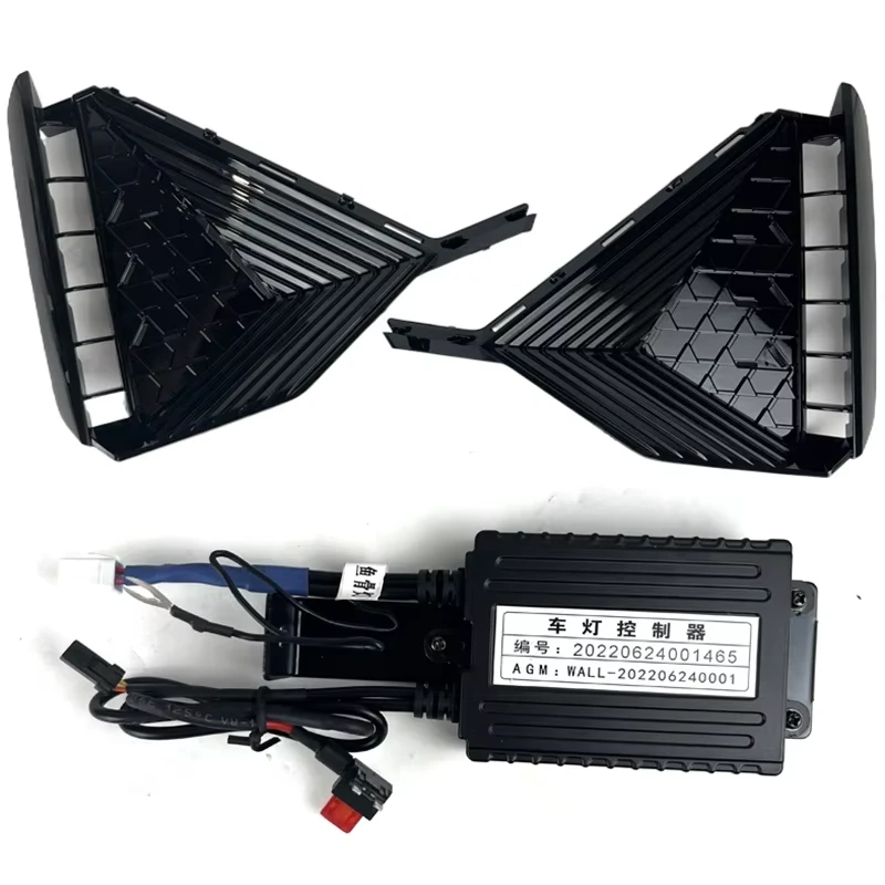 Changan UNI-V UNIV 2022-2023 Front Bumper Daytime Running Light Fishbone Light  Automobiles Parts Accesorios Para Auto Tools