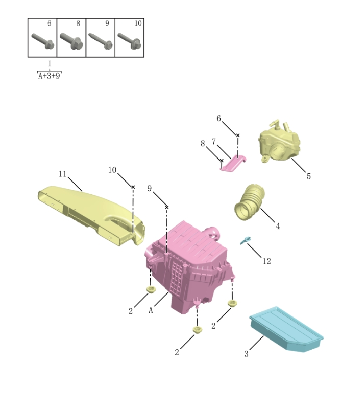 Air intake system2032