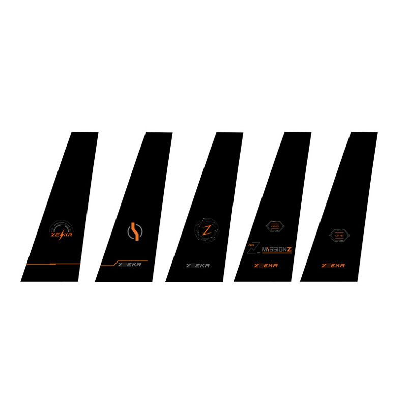 For zeekr 001 B-pillar and C-pillar anti-scratch protection sticker Exterior Modification Accessories