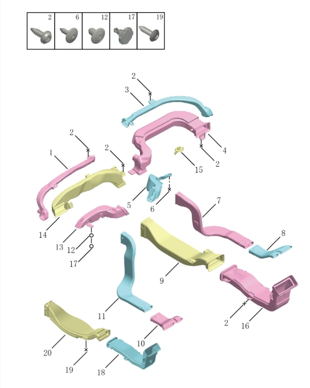 ventilating pipe8028