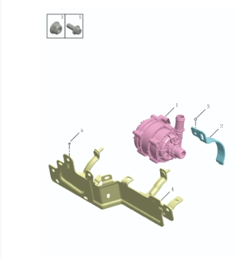 Water pump air conditioning heating system1069