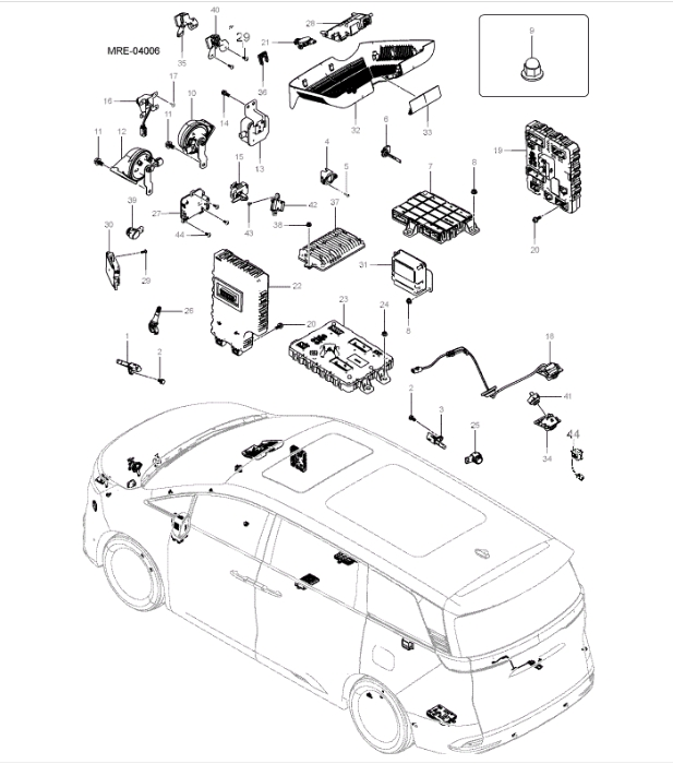MREH-04006 Parking Assist System