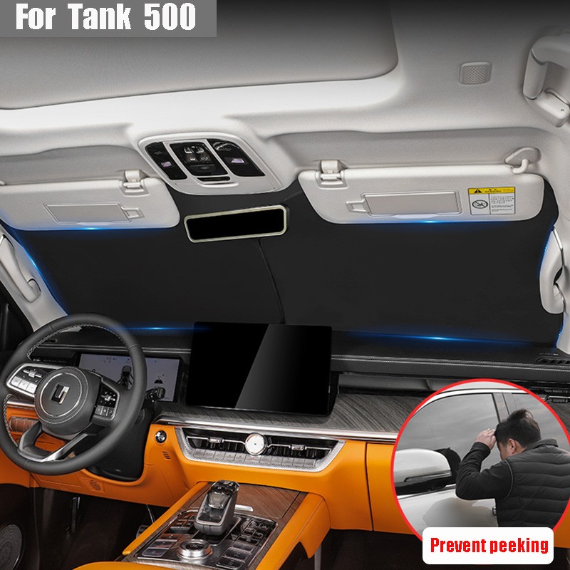 For Great Wall Tank 500 TANK 500 Accessories Window Curtains Sunshade Glass Privacy Curtains Automotive Interior Supplies