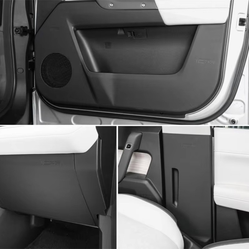 For Jaecoo J6 Chery Icar 03 EV 2024 2025 Car Door B-pillar Anti Dust Antifouling Pad Sticker Protection