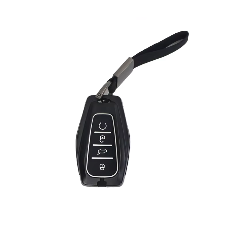 For GEELY Monjaro Manjaro Xingyue L KX11 2022 2023 Carbon Fiber Pattern Car Key Case Full Cover Protection Shell Car Accessories