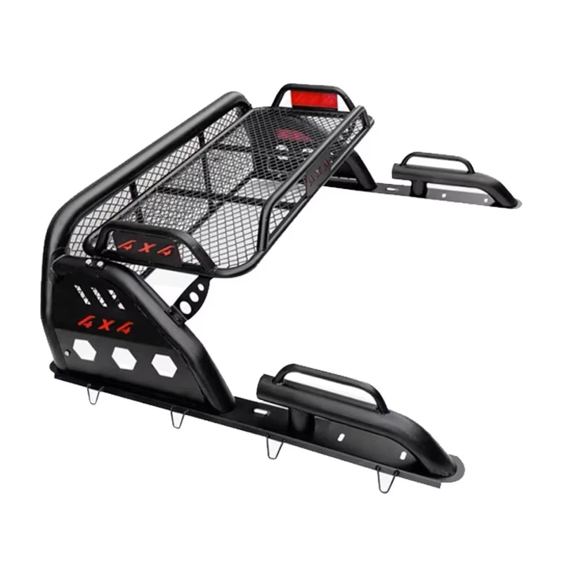 GWM Great Wall Poer 2019-2025 Car Cargo Box Roll Cage Pickup Truck Roll Bar Cage Chase Rack Truck Bed Rack Car Accessories