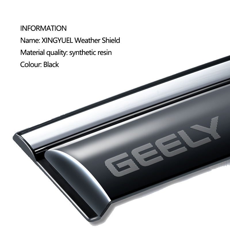 For Geely Atlas Azkarra Boyue Pro 2016 2022 Windows Visor Automobiles Parts Accesorios Para Auto Tools