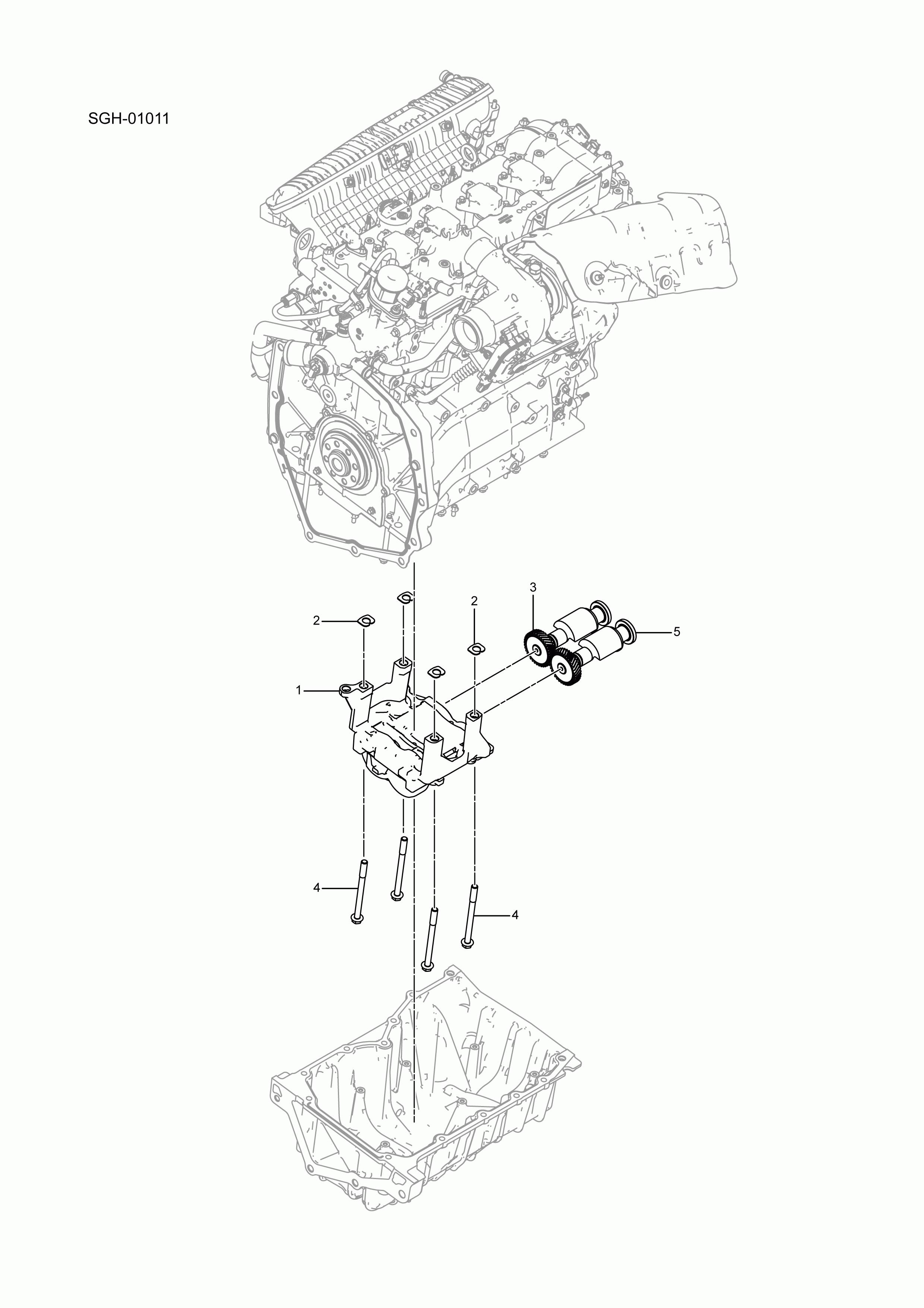 SQH-01011 Balance shaft