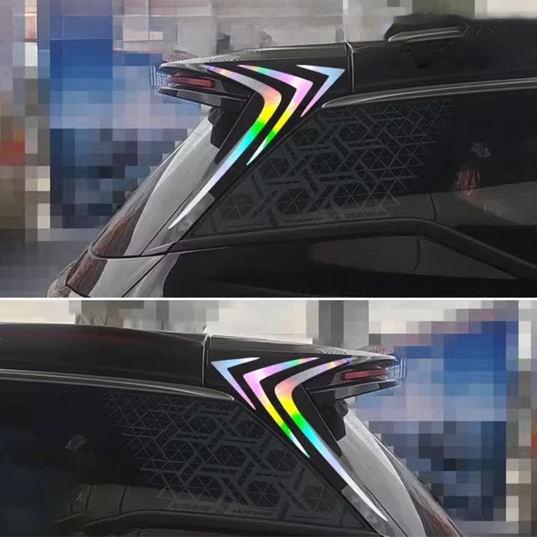 Chery Tiggo 7 Pro 2021 2023 tail top sticker Modified appearance Car refit accessories Sticker Style accesorios para auto