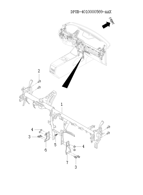 Instrument panel components   37