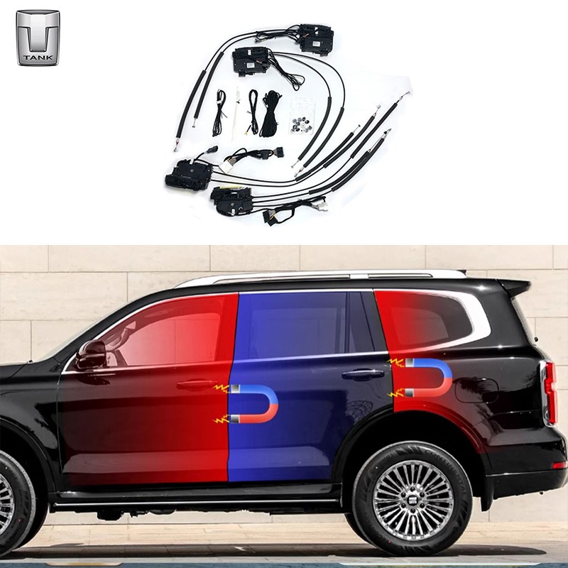 For Great Wall Tank 500 TANK 500 Electric Suction Door Modification Four door Intelligent Electric Suction Lock Special Accessories