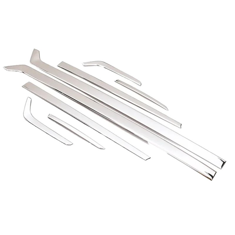 Tiggo 7pro 2020 2021 2022 2023 Car Window Trim Modified Special Stainless Steel Decorative Window Bright Strips