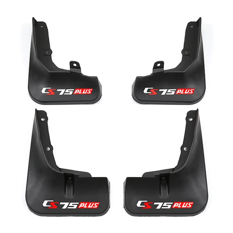 Mudguards Plastic Fender Cover Flares Splash Guard Cover Exterior Mud Flaps For Changan CS75 Plus 2019-2023 Accessories 4pcs