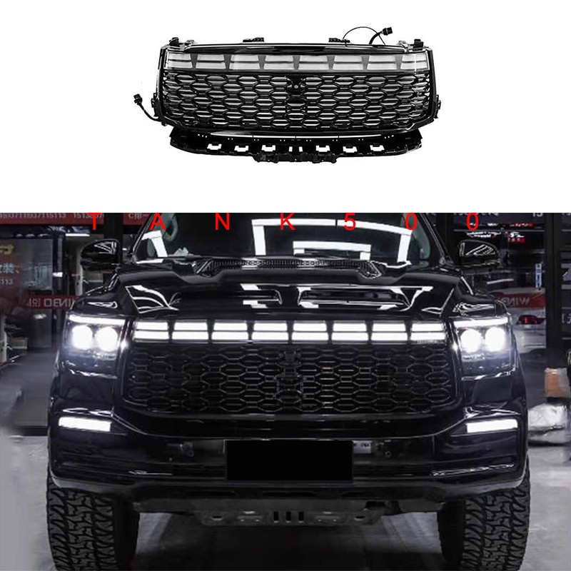 For Great Wall Tank 500 TANK 500 Grille Modification Grille Exterior Decoration Specialized Automotive Accessories