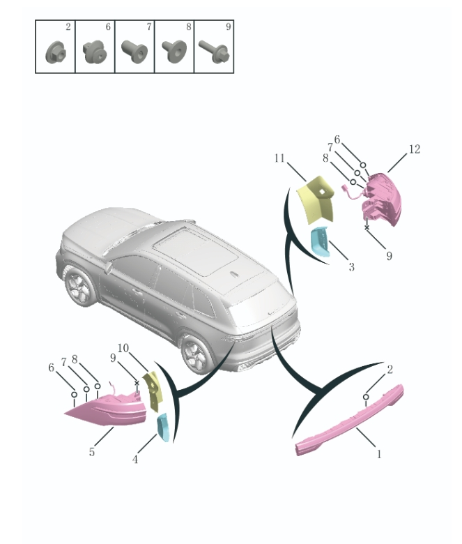 Rear combination lamp7057