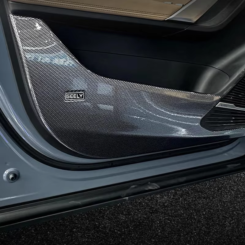 For Geely Atlas 2023 Boyue L FX11 Door Anti-kick Shell Horn Protective Cover Car Accessories Interior Ornament Stickers