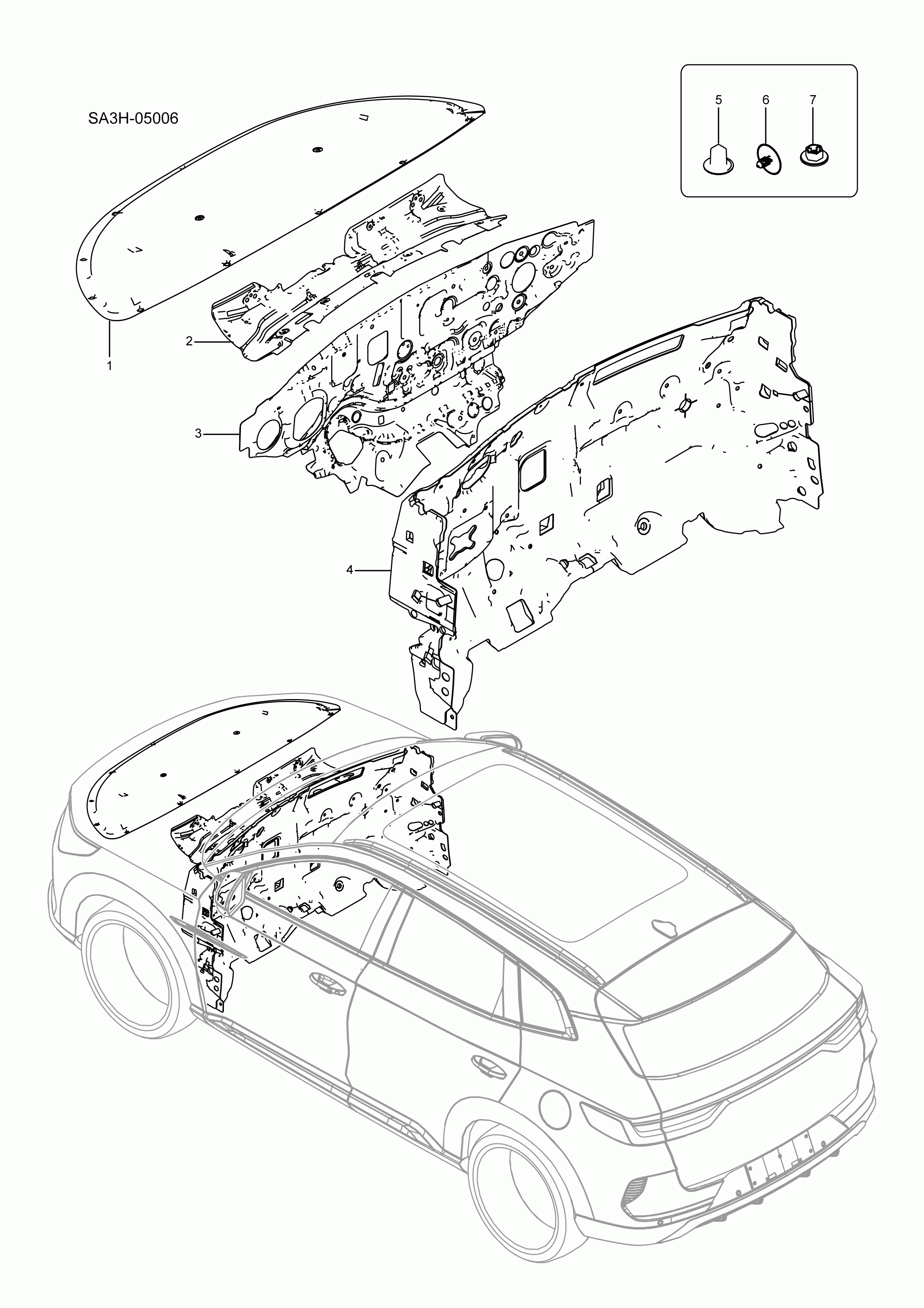 SA3HJ-05006 insulation layer