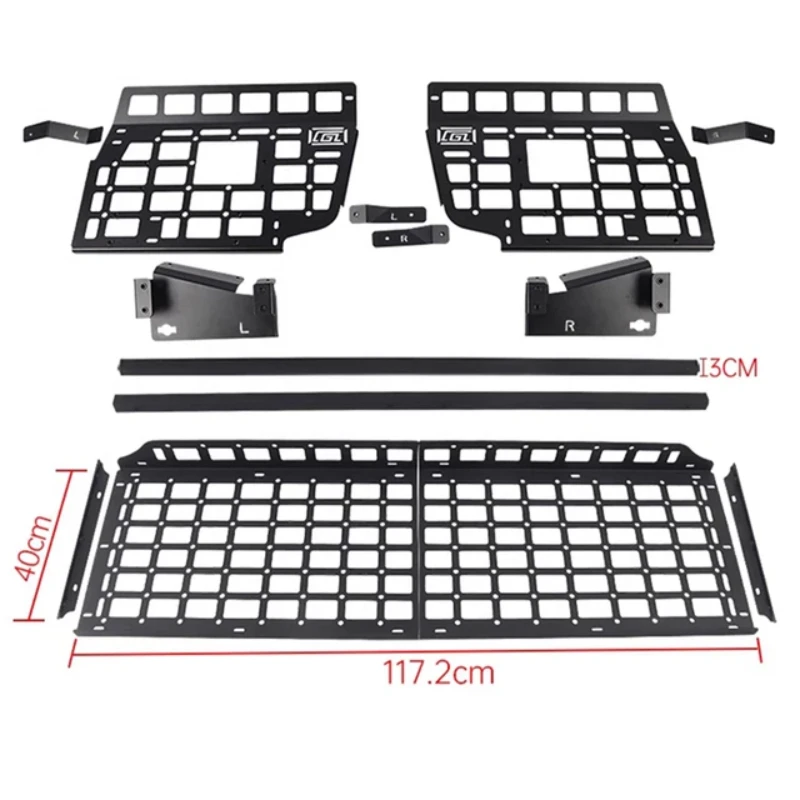 Chery Jetour Traveller T2 Accessory Trunk Modification Storage Rack Aluminum Alloy Storage Rack