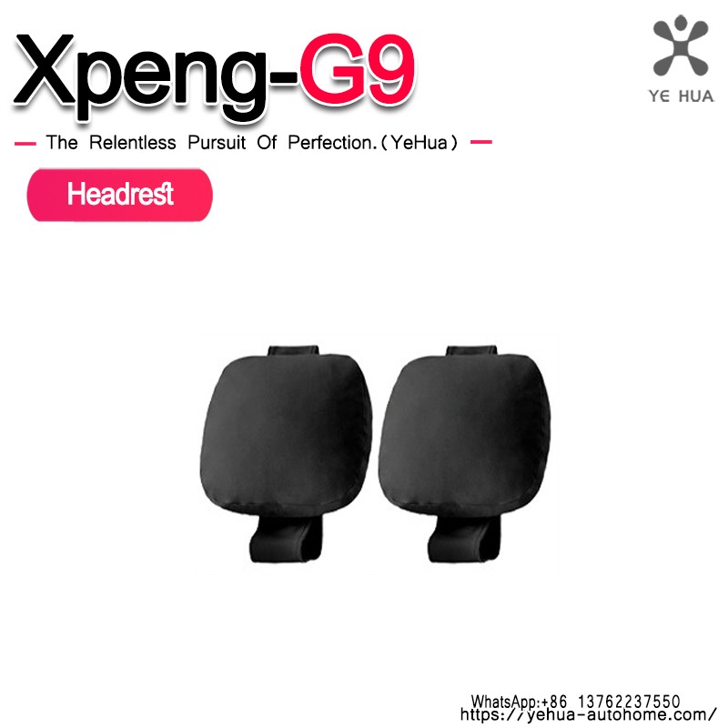 For Xpeng G9  2023-2025 Car Styling Headrest Pillow Lumbar Support Neck Pillow Cushion Interior Decoration Accessories