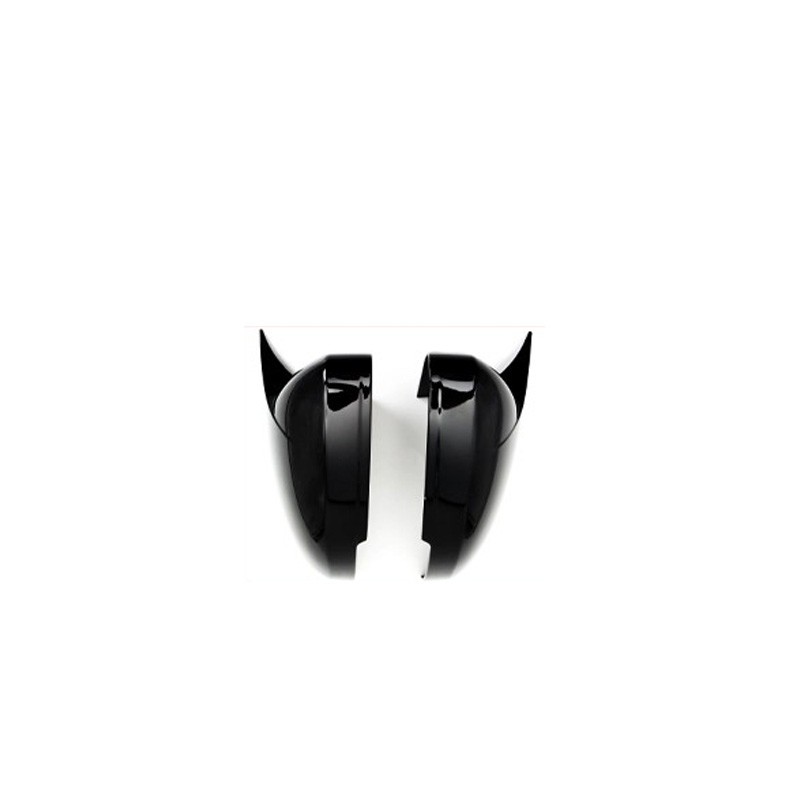 For Xpeng P7 P7i P5 2022-25 Carbon Fiber M Look Rear Mirror Cap Car Accessories Black M3 Style Cover