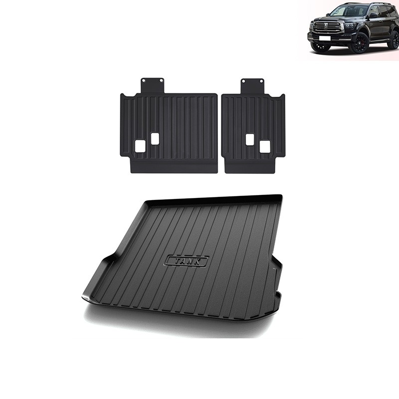 For Great Wall Tank 500 trunk cushion interior decoration accessories car TPE rear trunk cushion accessories