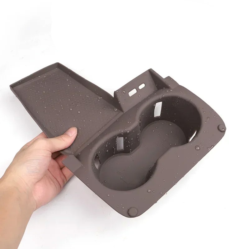 BYD HAN DMI/EV 2020-2024 Car Decoration Central Control Water Cup Limiter Storage Silicone Sleeve Coaster