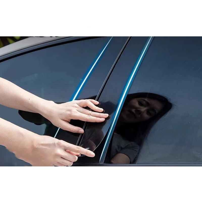 Chery Tiggo 7 Pro 2021 2023 window decorative stickers Car center pillar sticker Car refit accessories accesorios para auto