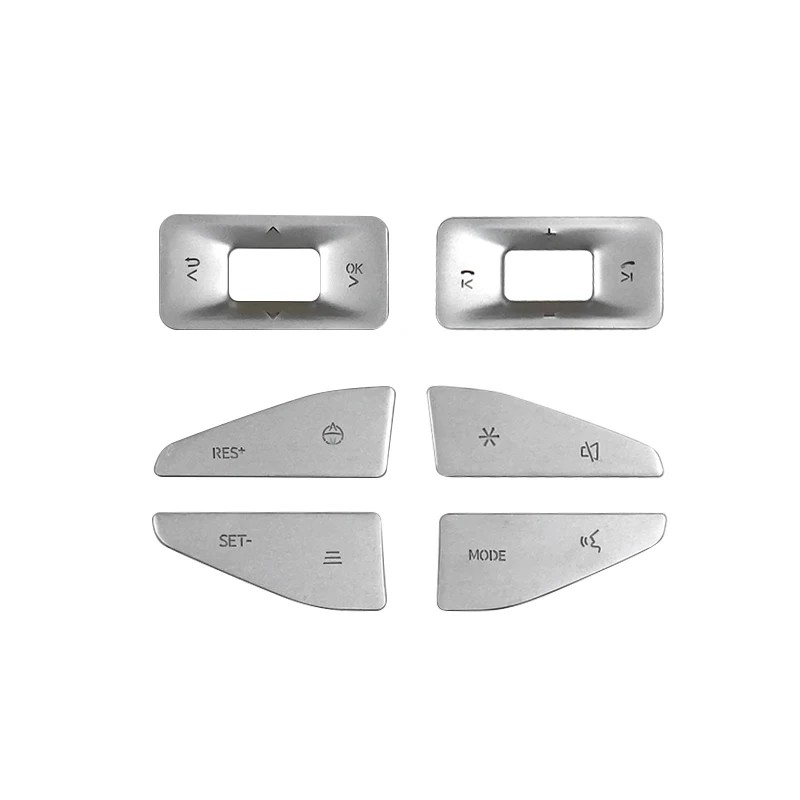 Chery Jetour T1 Interior Button Alloy Sticker Air Conditioning Button Alloy Sticker Button Modified Interior Accessories