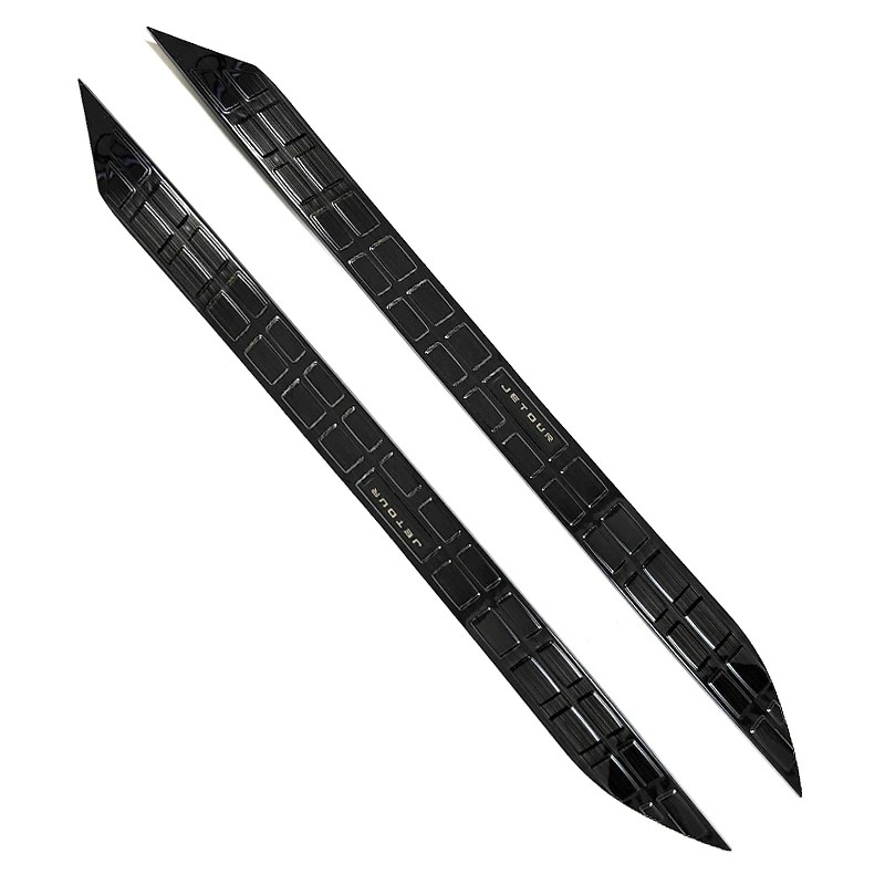 Chery Jetour Traveller T2 Stainless Steel Sticker Door Step Running Board Side Step Exterior Parts Automobiles