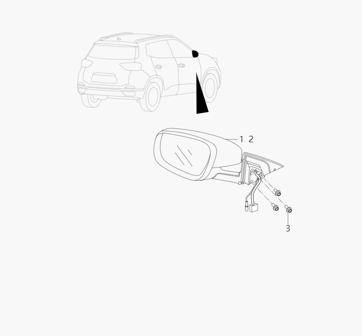 External rearview mirror4-7