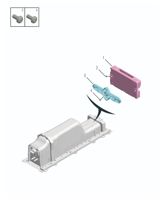 Power battery electronic control unit2093-10