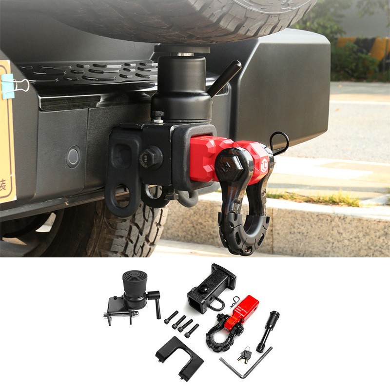 For Great Wall GWM WEY TANK 300 Tank 300 Trailer Hook Modified Off-road Vehicle Square Mouth U-shaped Trailer Arm Accessories